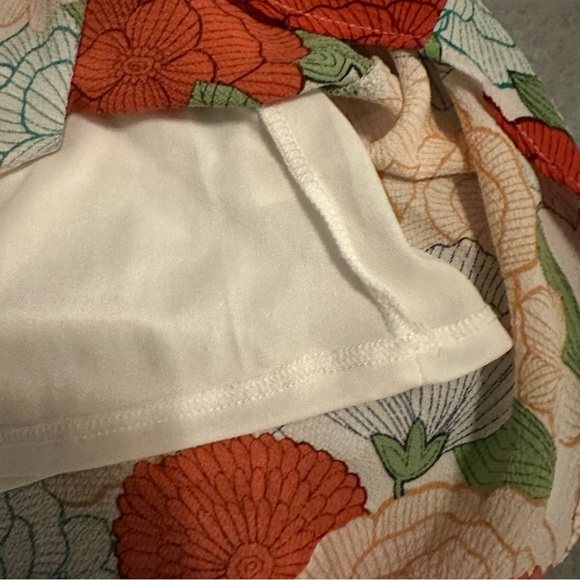 PPLA off the shoulder floral ruffle top size S - Picture 6 of 6